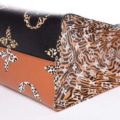 Louis Vuitton Monogram Giant Jungle Onthego GM Black 9 of 10