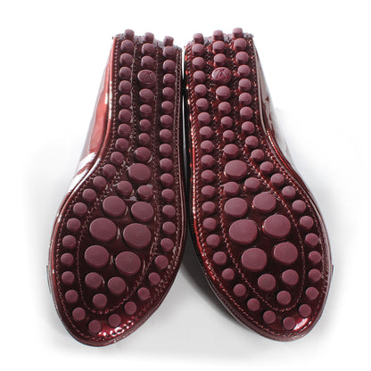 Louis Vuitton Patent Oxford Ballerina Flats 10 Amarante 4 of 7