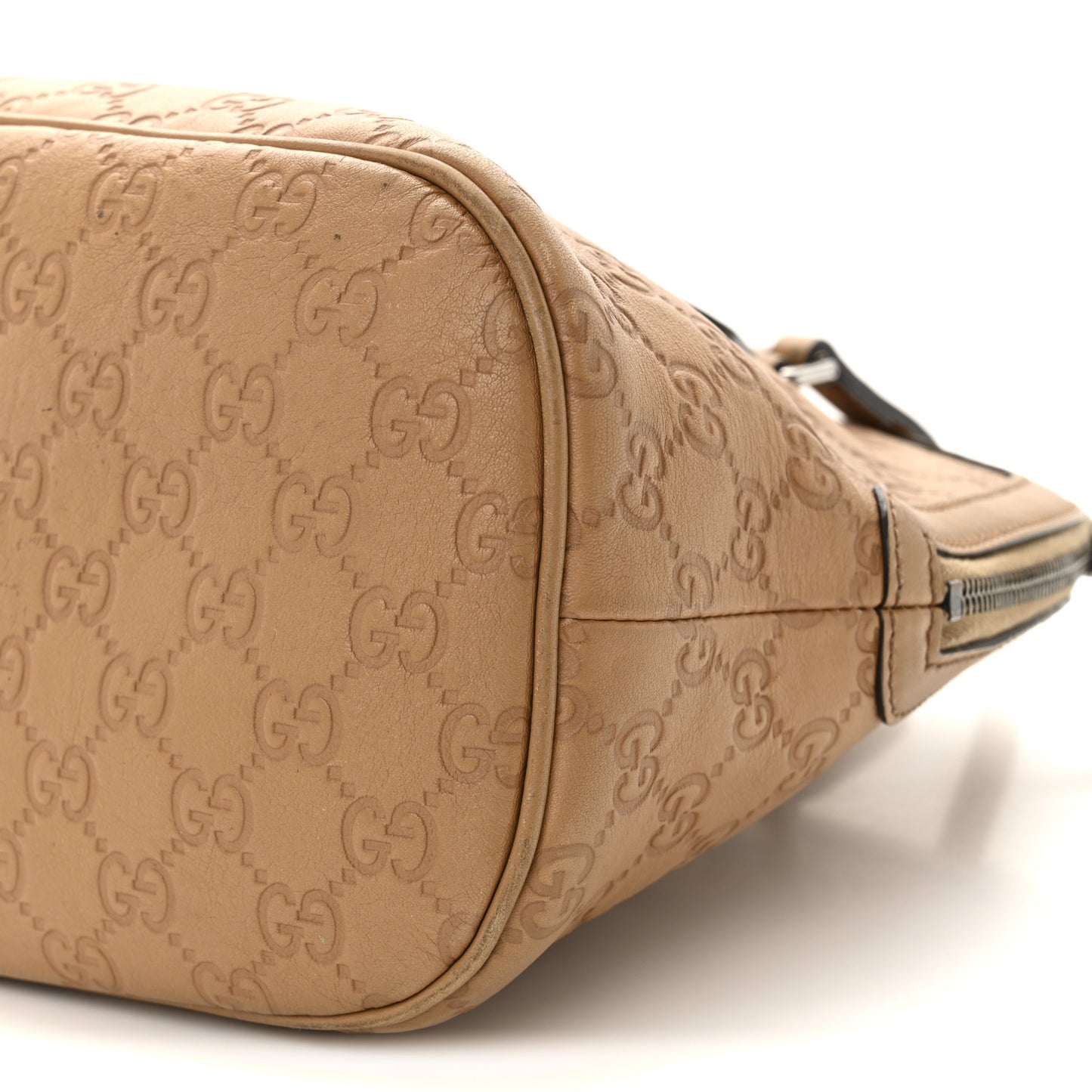 Guccissima Medium Dome Bag Beige