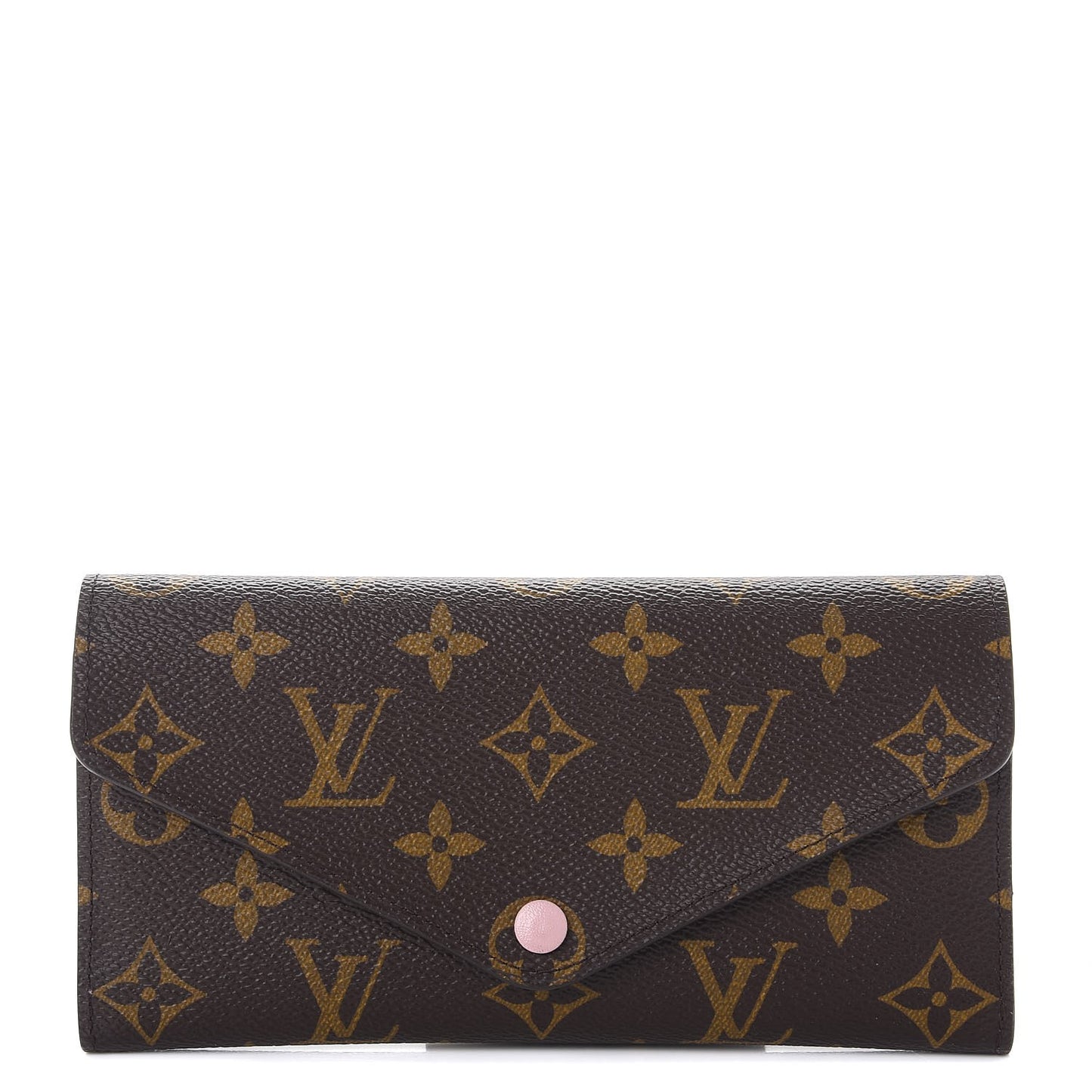 Monogram Josephine Wallet Rose Ballerine