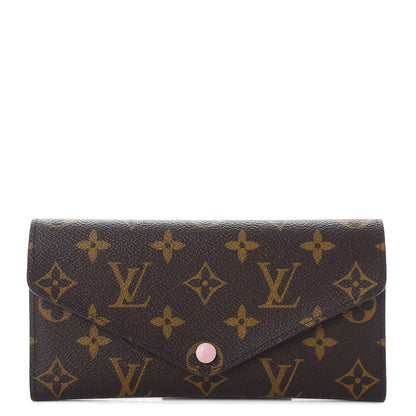Louis Vuitton Monogram Josephine Wallet Rose Ballerine 1 of 12