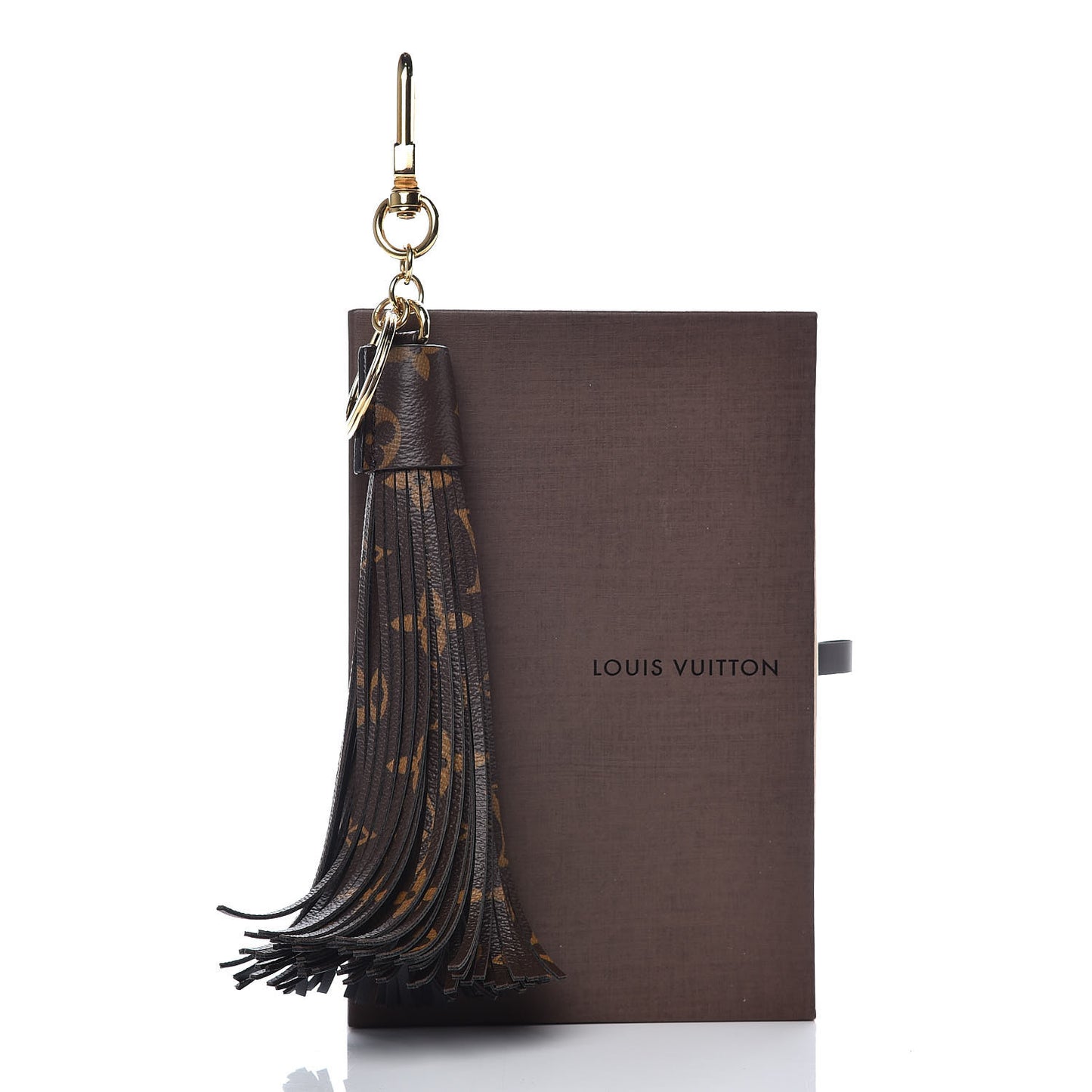 Monogram Tassel Bag Charm