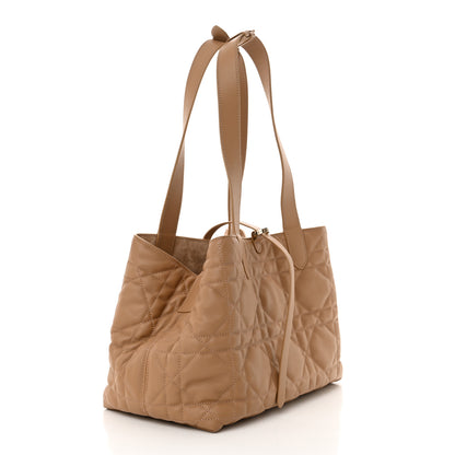 Christian Dior Calfskin Macrocannage Medium Toujours Tan 4 of 11