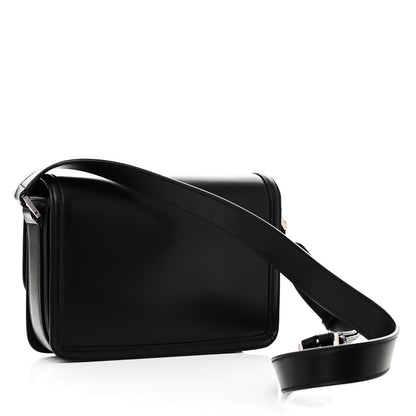 Saint Laurent Box Calfskin Monogram Medium Solferino Satchel Black 3 of 10