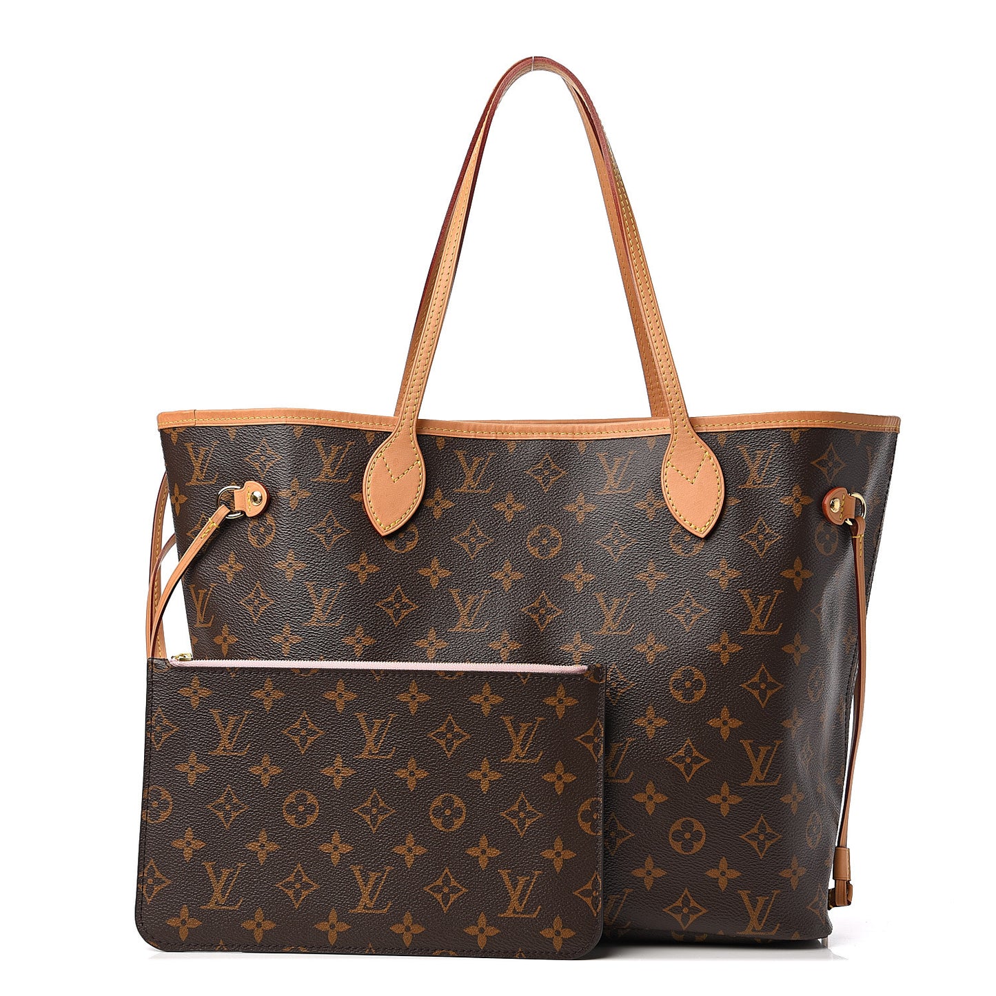 Monogram Neo Neverfull MM Rose Ballerine