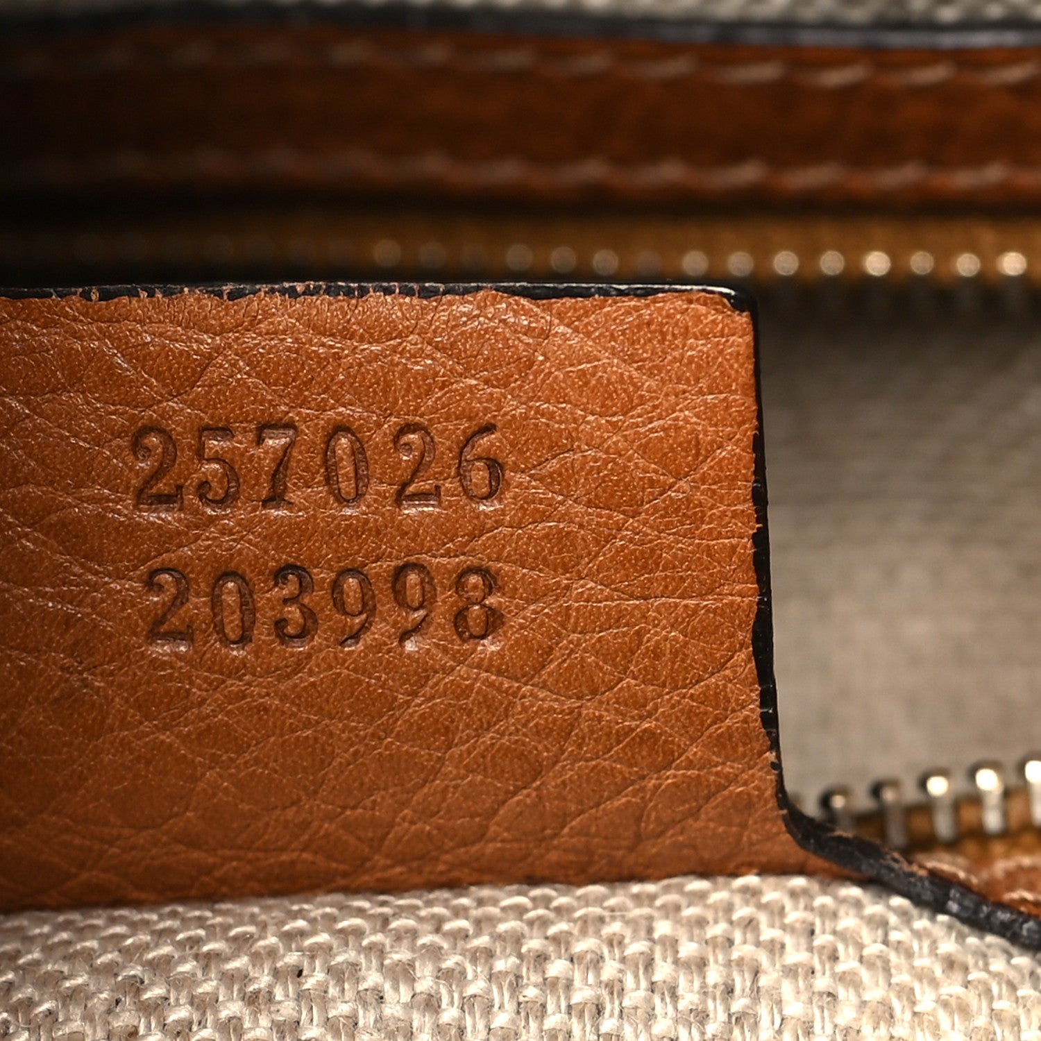 Gucci Monogram Medium Marrakech Hobo Camel 7 of 14