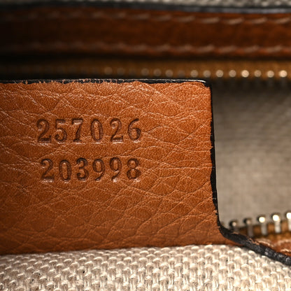 Gucci Monogram Medium Marrakech Hobo Camel 7 of 14