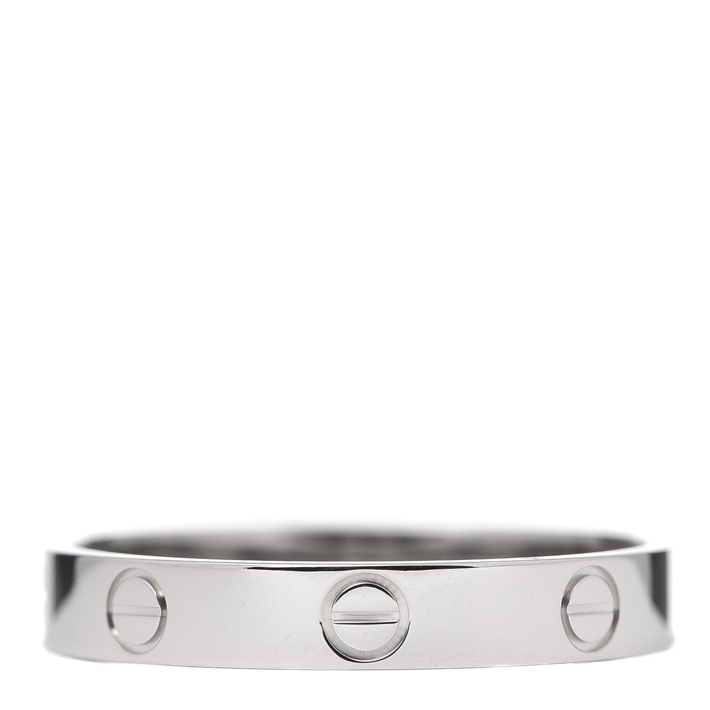 Platinum 3.5mm LOVE Wedding Band Ring 61 9.5