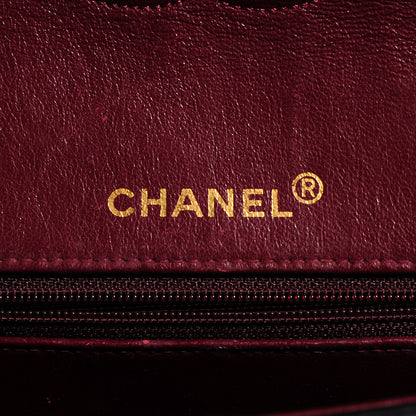 Chanel Lambskin Quilted Medium Double Flap Black 6 of 9