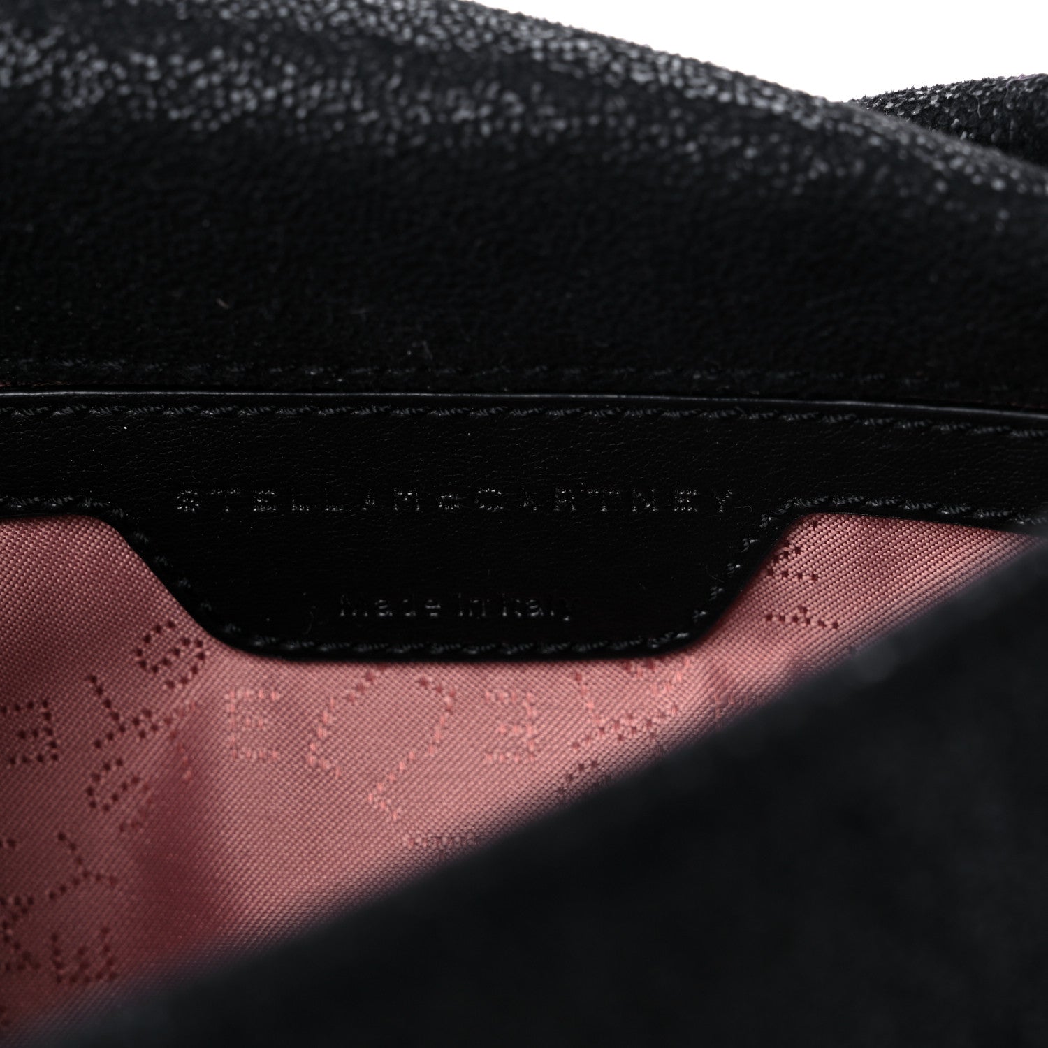 Stella McCartney Shaggy Deer Mini Falabella Shoulder Bag Black 6 of 8