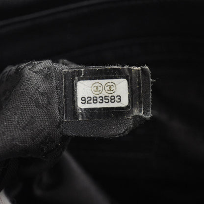 Chanel Lambskin Pleated Flap Bag Black 8 of 10