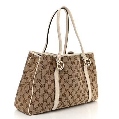 Gucci Monogram Medium Twins Tote Off White 3 of 10