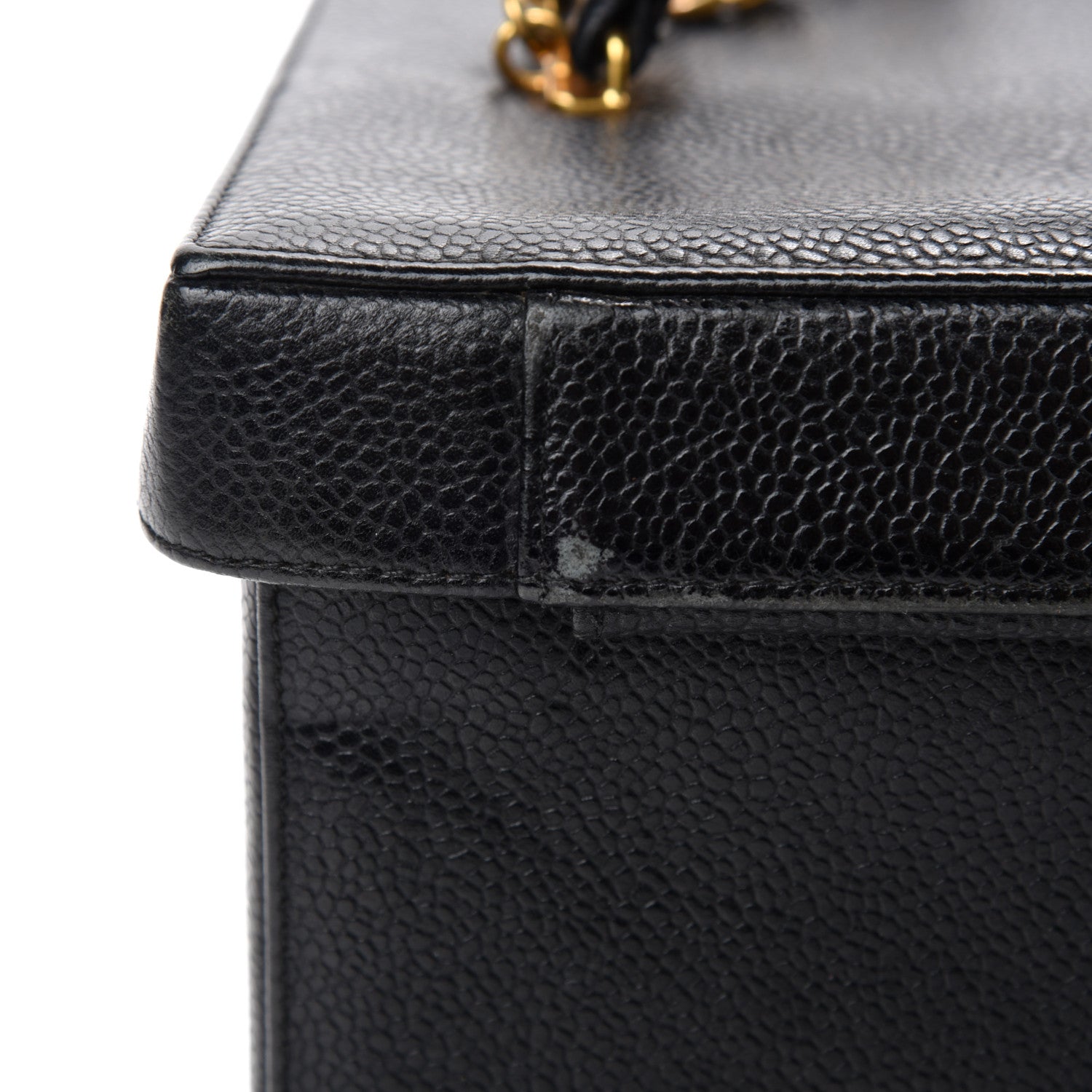 Chanel Caviar Vanity Train Case Black 10 of 15
