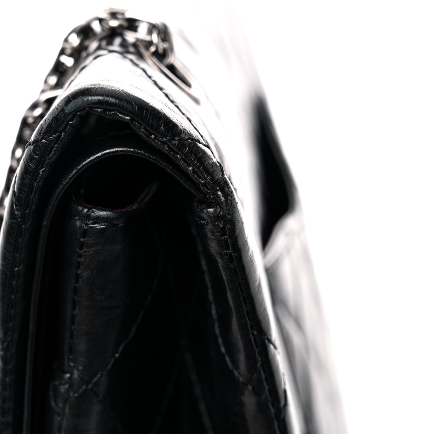 Chanel Aged Calfskin Quilted 2.55 Reissue 227 Flap Black 17 of 17