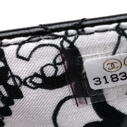 Chanel Lambskin Quilted Flap Card Holder Black 8 of 9