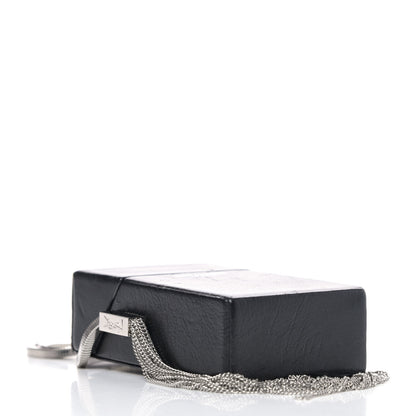 Saint Laurent Lambskin Smoking Box Crossbody Black 3 of 4