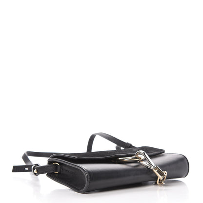 Chloe Suede Calfskin Mini Faye Shoulder Bag Black 4 of 14