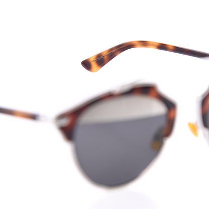 Christian Dior So Real Sunglasses Palladium Havana 6 of 9