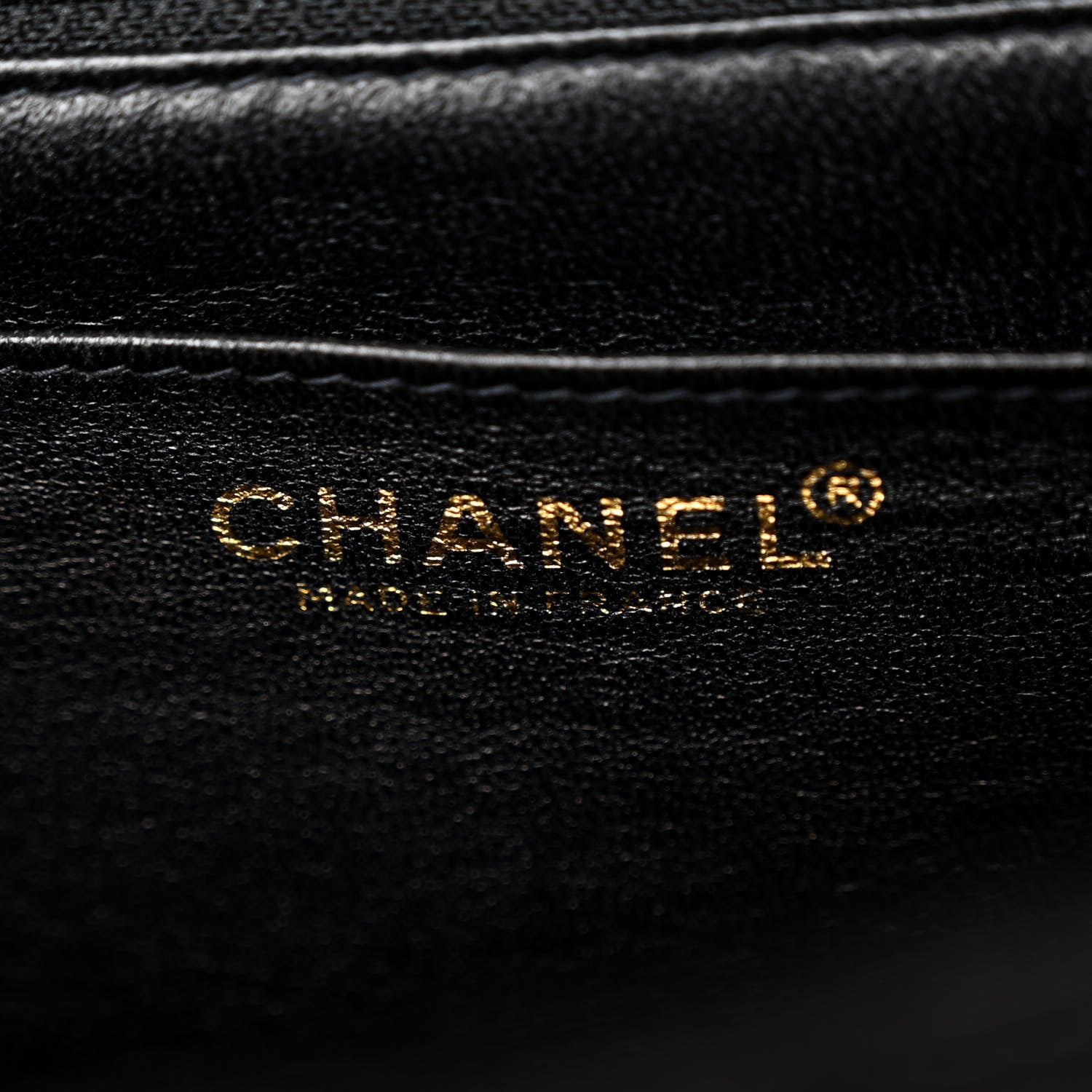 Chanel Caviar Quilted Jumbo Kelly Flap Black 6 of 10