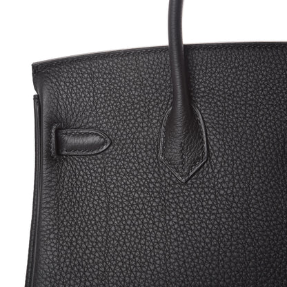 Hermes Togo Birkin 25 Black 15 of 37