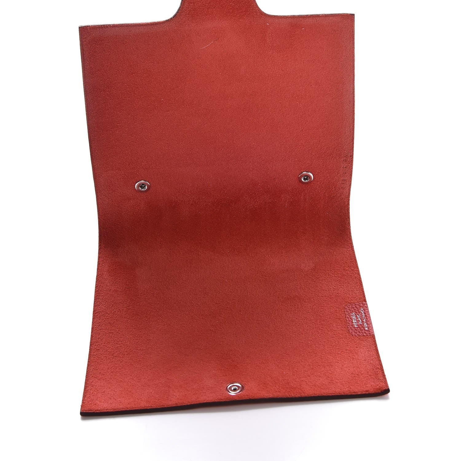 Hermes Togo Ulysse PM Agenda Cover Rouge Pivoine 5 of 8