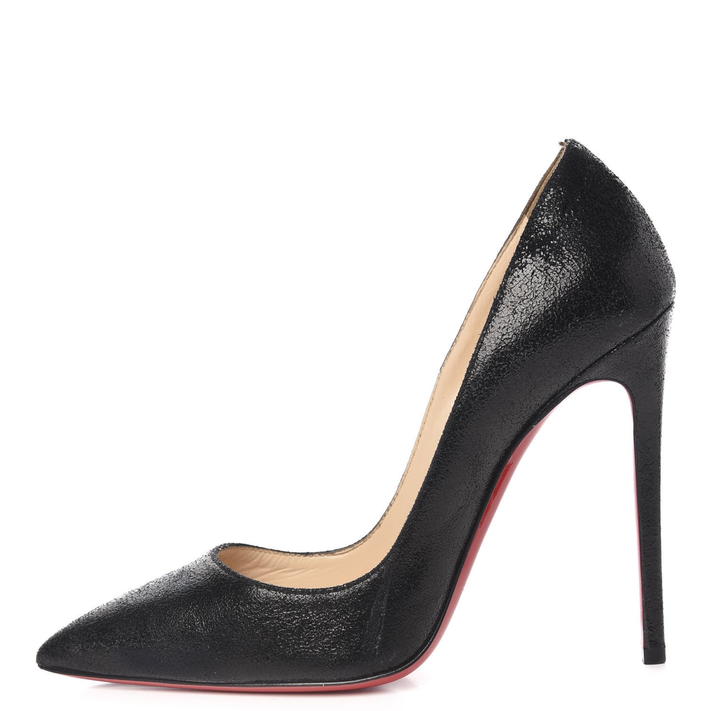 Crackled Suede So Kate 120 Pumps 37 Black