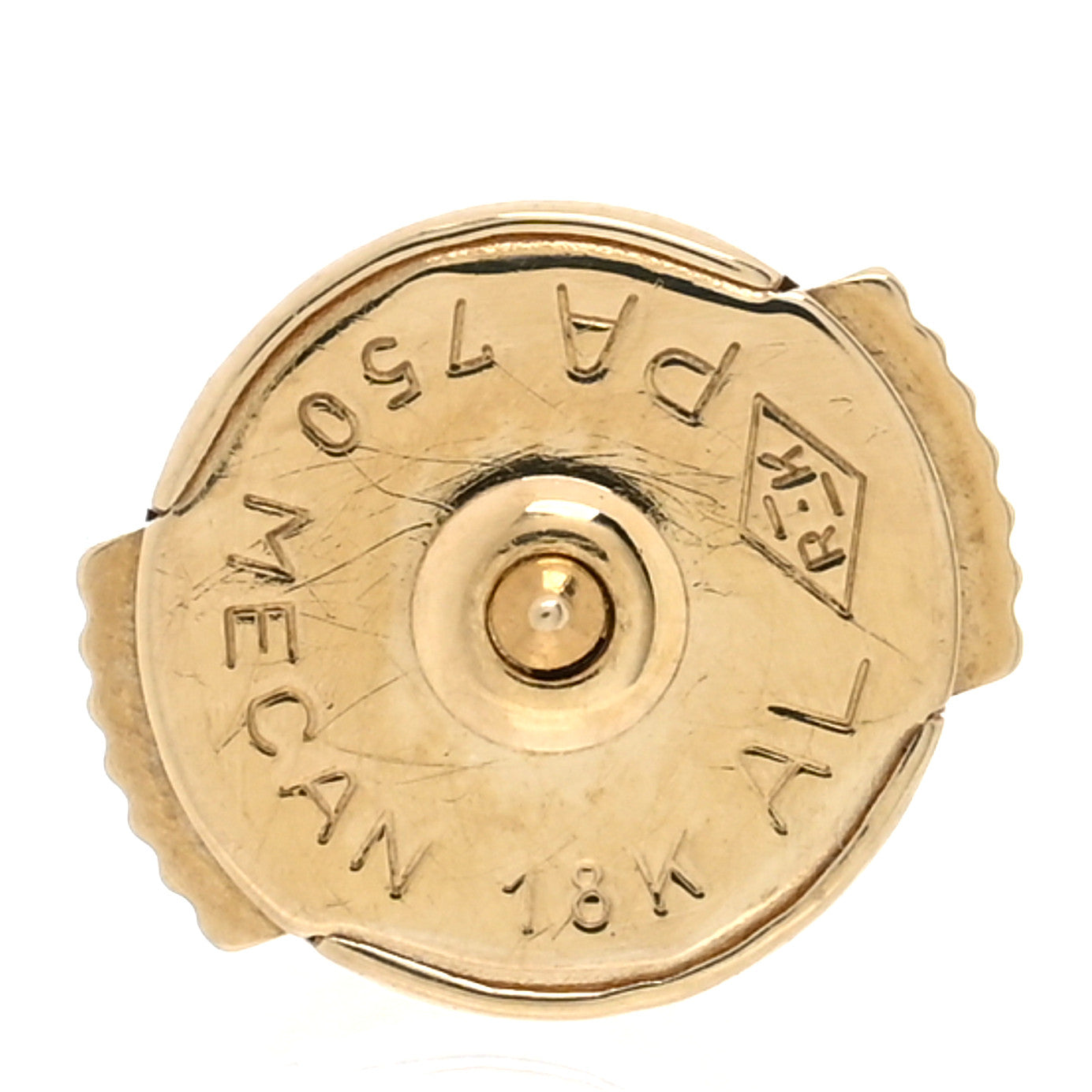 18K Yellow Gold Diamond D'Amour Earrings