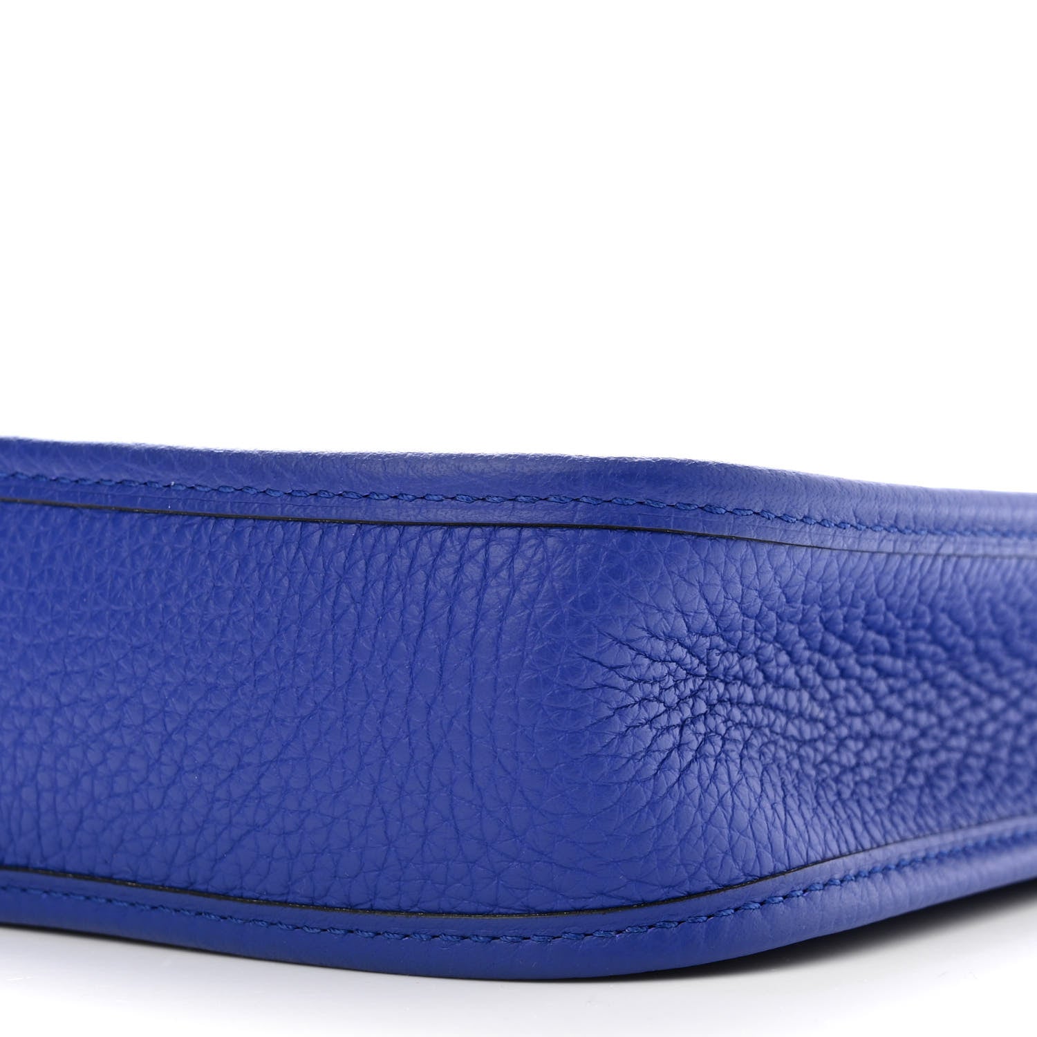 Hermes Taurillon Clemence Evelyne TPM Bleu Electrique 9 of 11