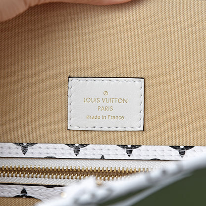 Louis Vuitton Monogram Giant Neverfull MM Kaki 5 of 10