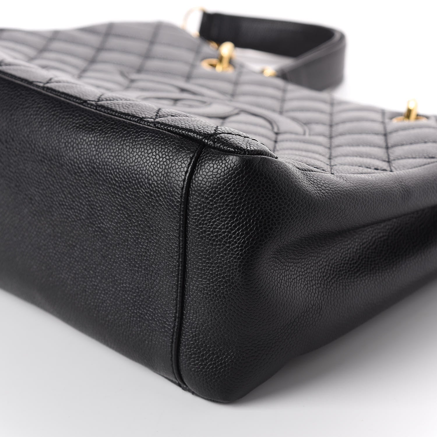 Chanel Caviar Quilted Grand Shopping Tote GST Black 7 of 11
