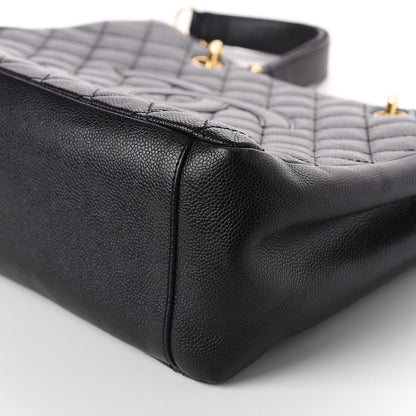 Chanel Caviar Quilted Grand Shopping Tote GST Black 7 of 11