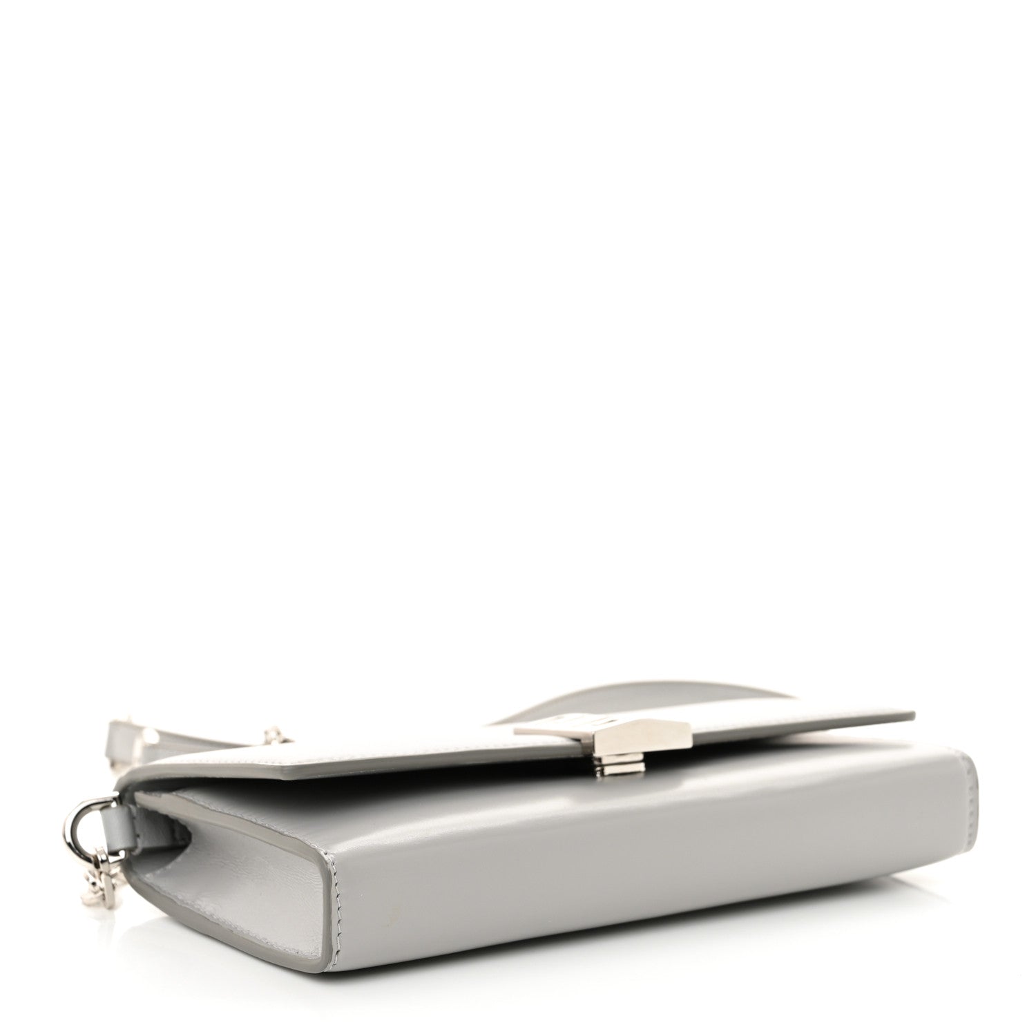 Givenchy Calfskin 4G Wallet on Chain Cloud Grey 4 of 11