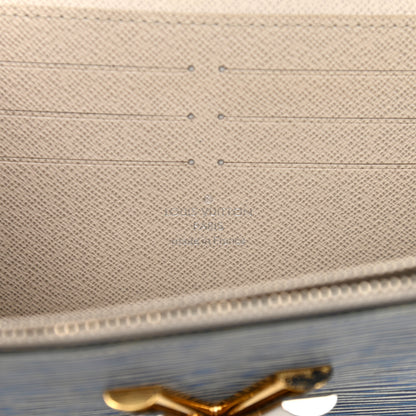 Louis Vuitton Epi Twist Chain Wallet Denim Light 6 of 11