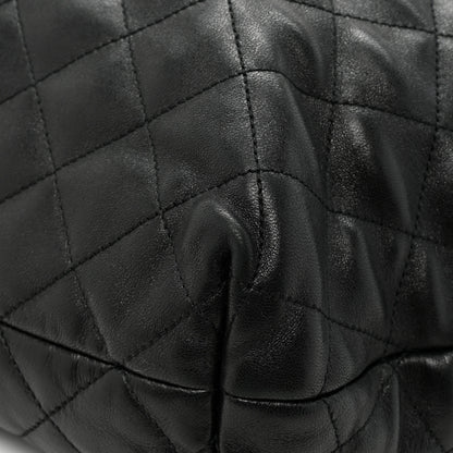 Saint Laurent Lambskin Quilted Maxi Icare Shopping Tote Black 15 of 15