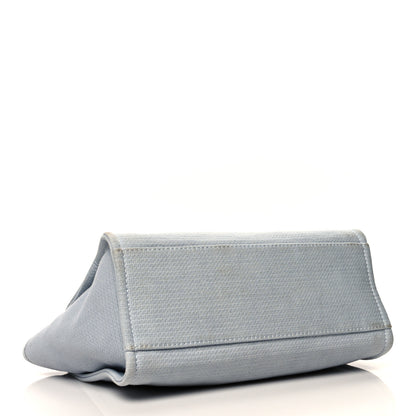 Chanel Mixed Fibers Small Deauville Tote Grey 5 of 15