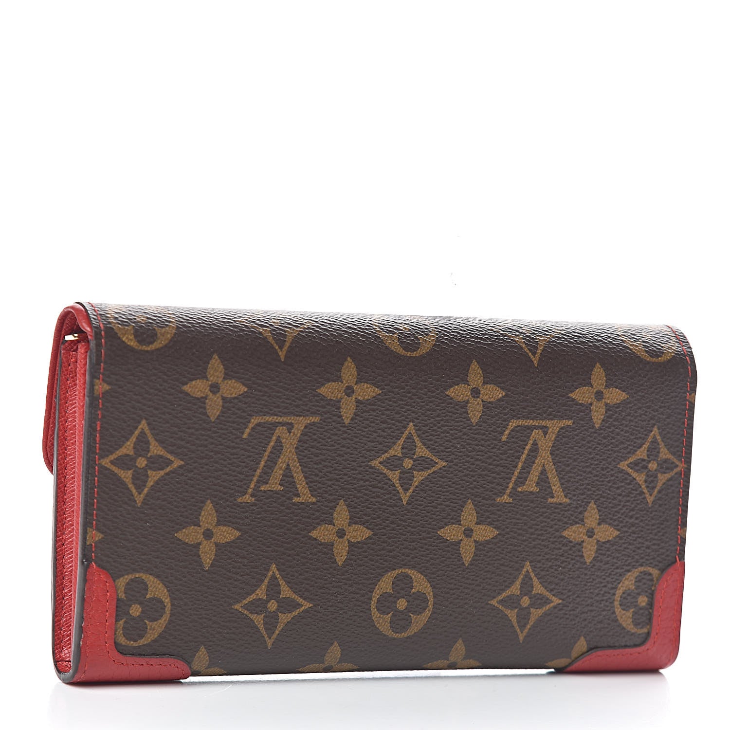 Louis Vuitton Monogram Sarah Retiro Wallet Cherry 3 of 7