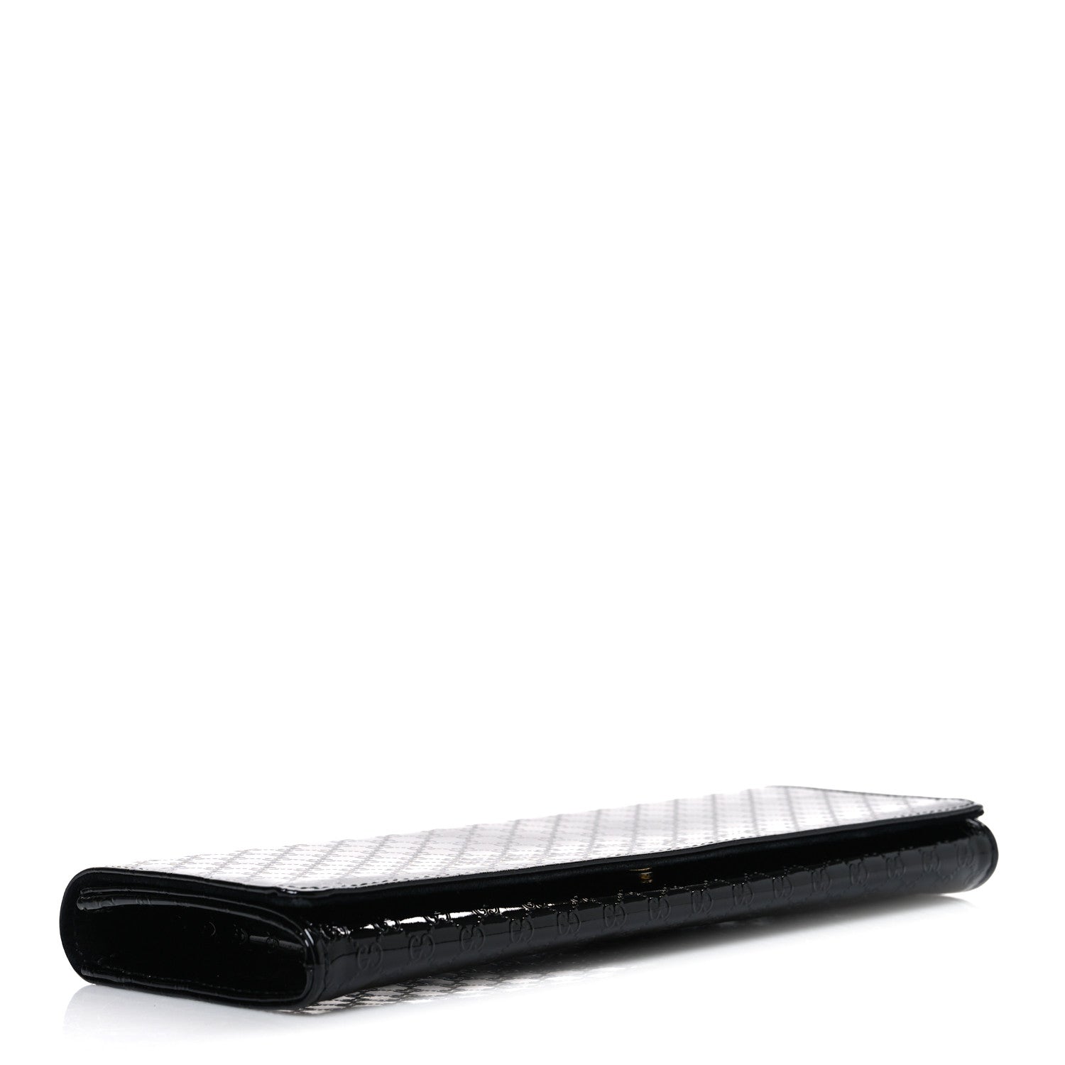 Gucci Patent Microguccissima Small Broadway Clutch Black 4 of 7
