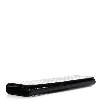 Gucci Patent Microguccissima Small Broadway Clutch Black 4 of 7