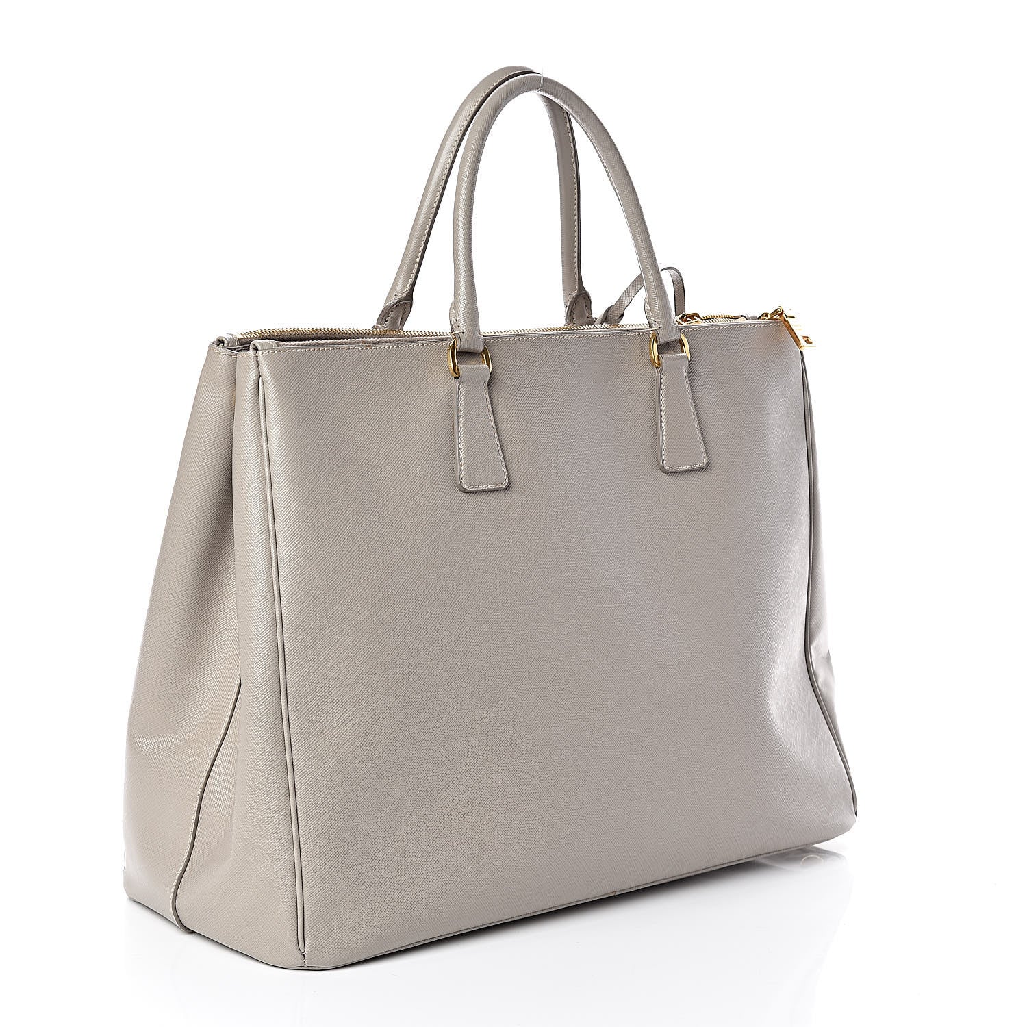 Prada Saffiano Lux Extra Large Galleria Double Zip Tote Pomice 3 of 7