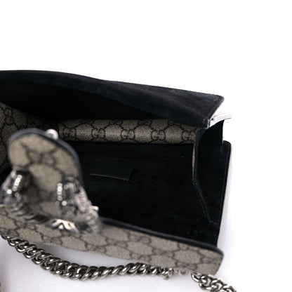 Gucci GG Supreme Monogram Mini Dionysus Shoulder Bag Black 5 of 11