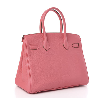 Hermes Togo Birkin 30 Rose Lipstick 3 of 31