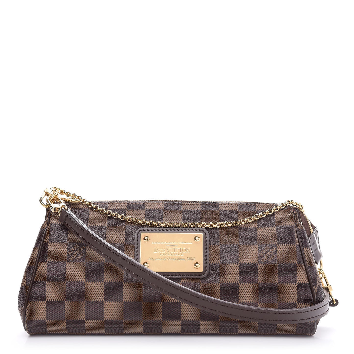 Damier Ebene Eva Clutch