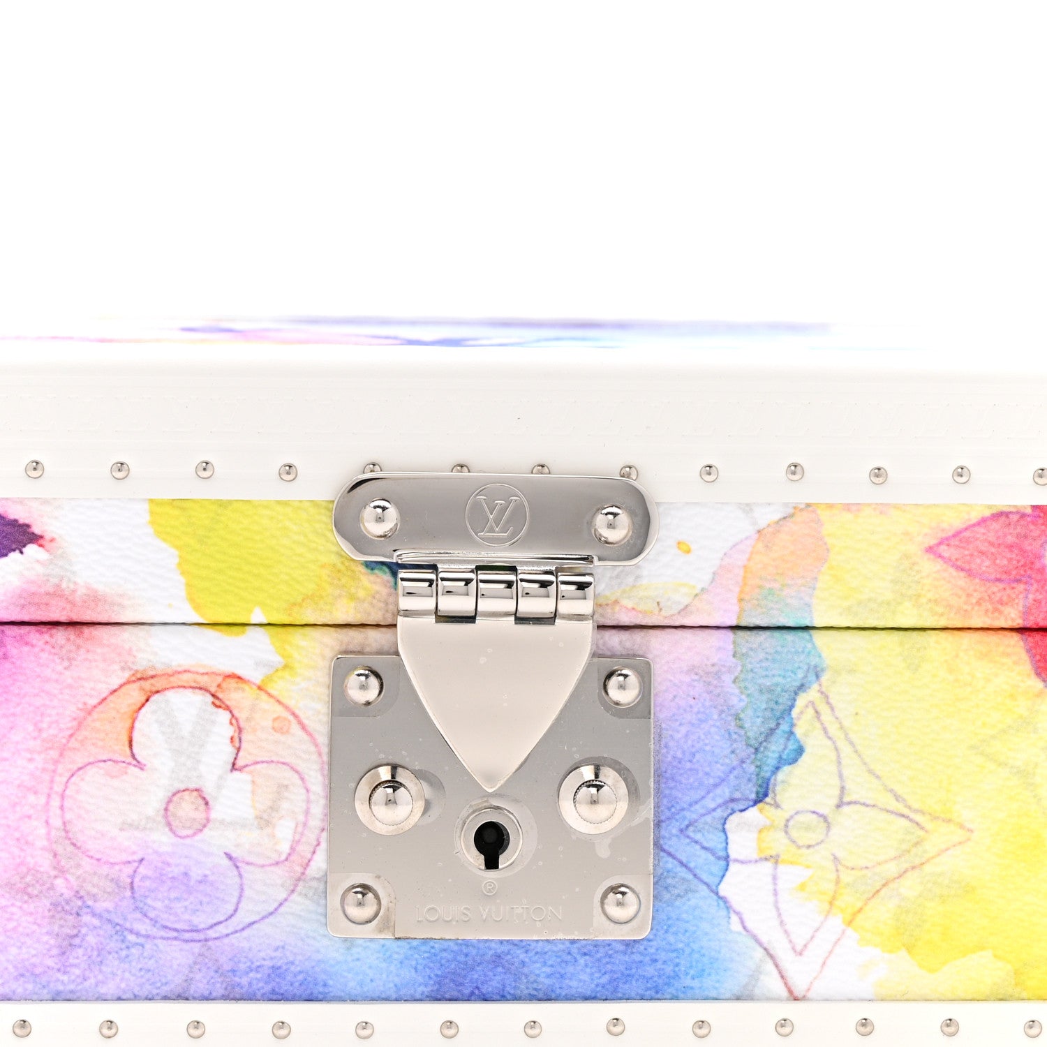 Louis Vuitton Monogram Watercolor Coffret 8 Watch Case Multicolor 8 of 12