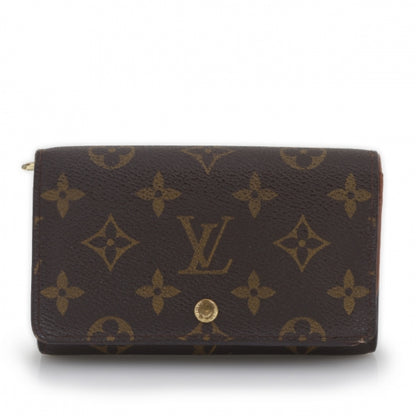 Louis Vuitton Monogram Porte-Monnaie Tresor Wallet 1 of 12