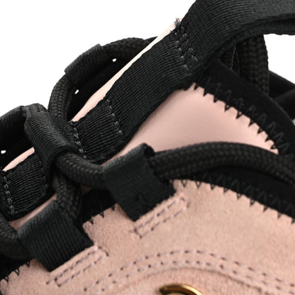 Chanel Suede Calfskin Nylon Grosgrain CC Sneakers 38.5 Light Pink 13 of 13