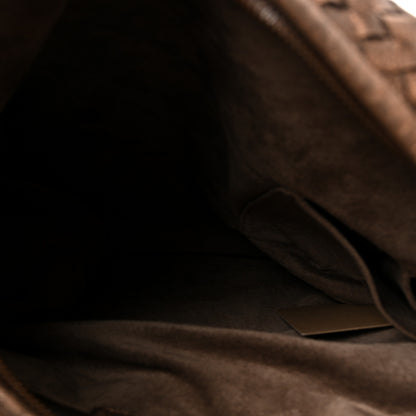 Bottega Veneta Metallic Nappa Intrecciato Large Veneta Hobo Copper 5 of 9