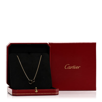 Cartier 18K Yellow Gold Interlocking LOVE Necklace 5 of 5
