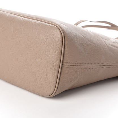Louis Vuitton Empreinte Monogram Giant Neverfull MM Tourterelle 9 of 9