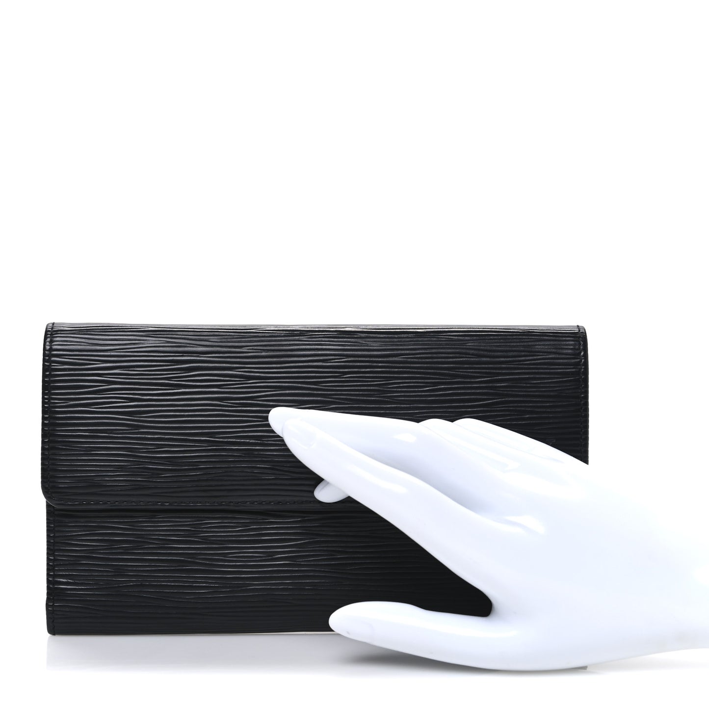 Epi Porte Tresor International Wallet Black