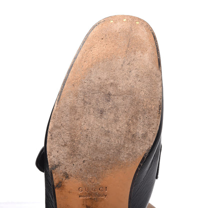 Gucci Goatskin Web GG Mens Princetown Slippers 7 Black 13 of 13